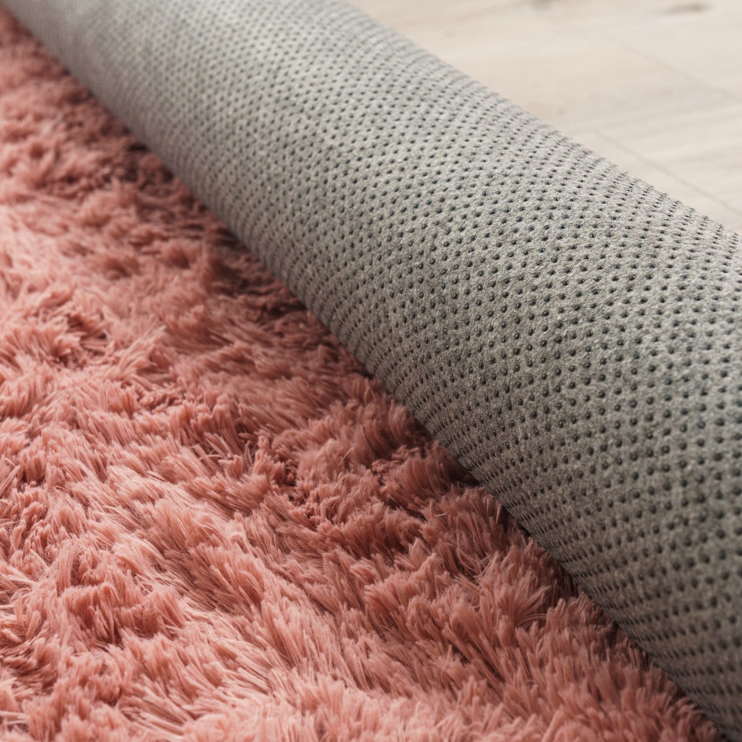 Hochflorteppich Silky Beerenfarben