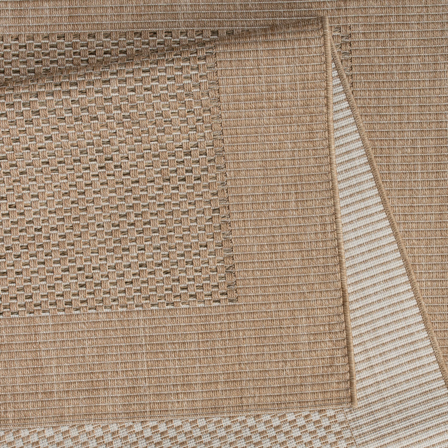 In- & Outdoor-Teppich Waregem Beige