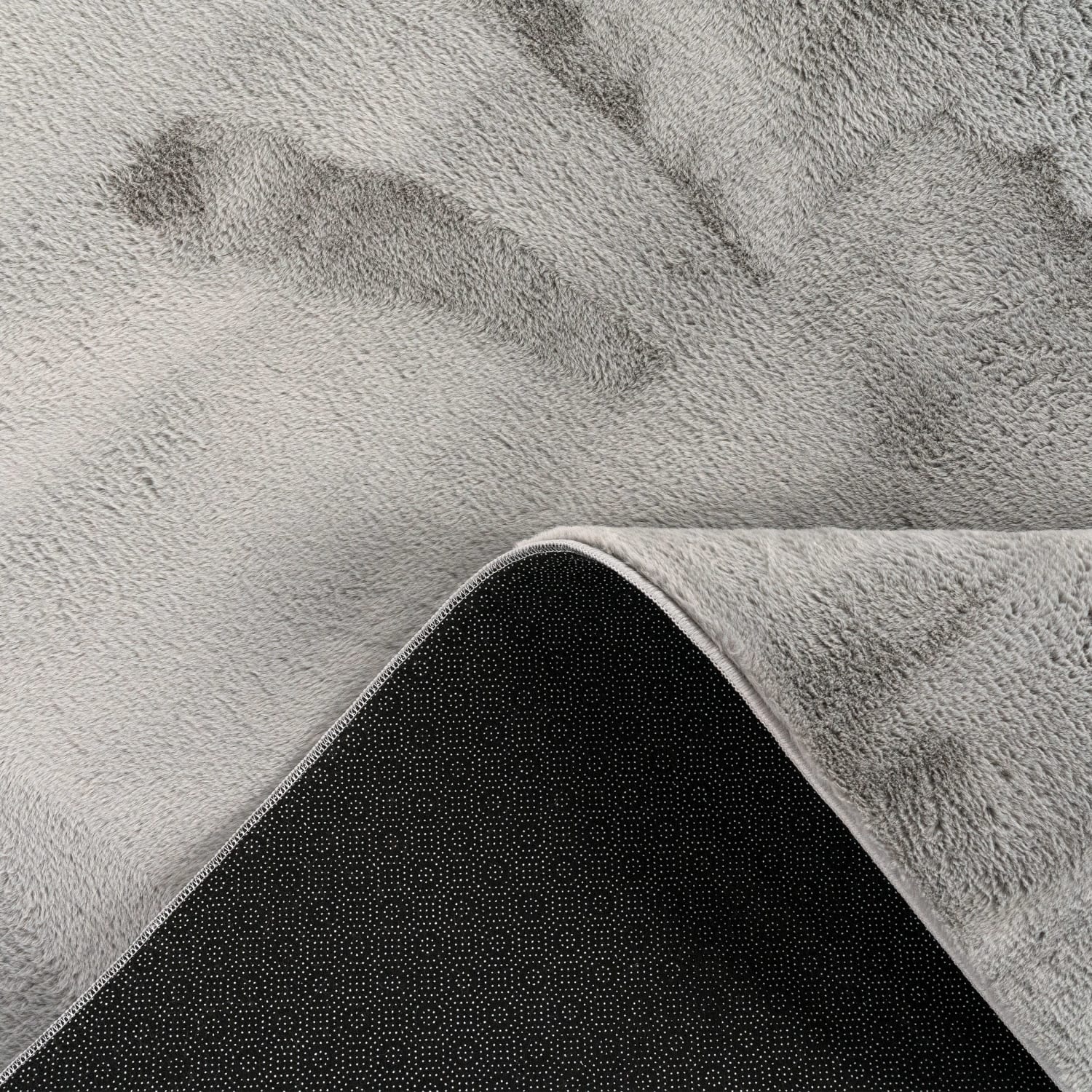 Flauschteppich Soft Grau