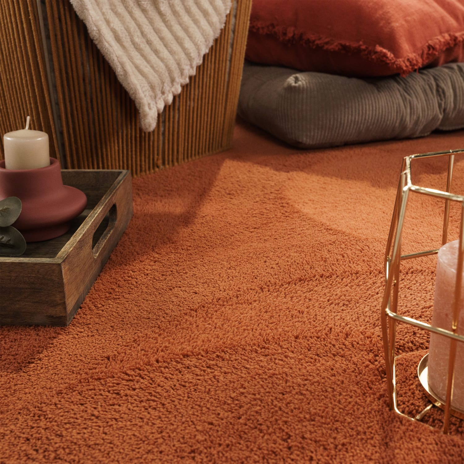 Teppich Cadiz Kupfer