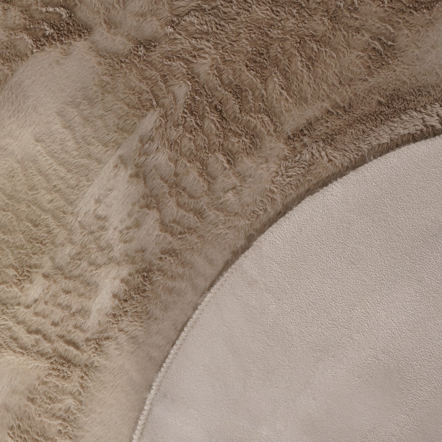 Fell-Teppich Pelt Beige