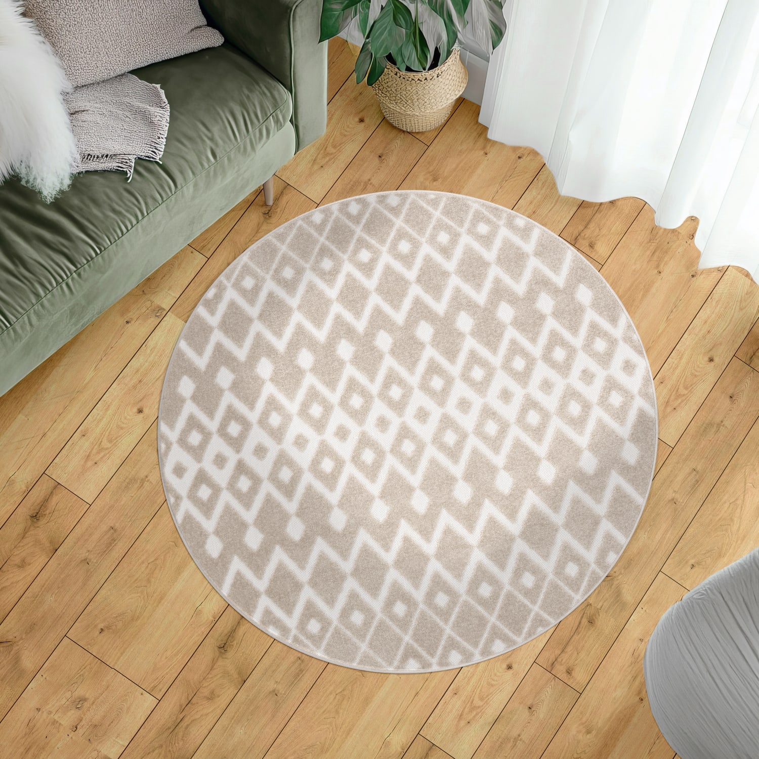 In- & Outdoor-Teppich Stilo Beige