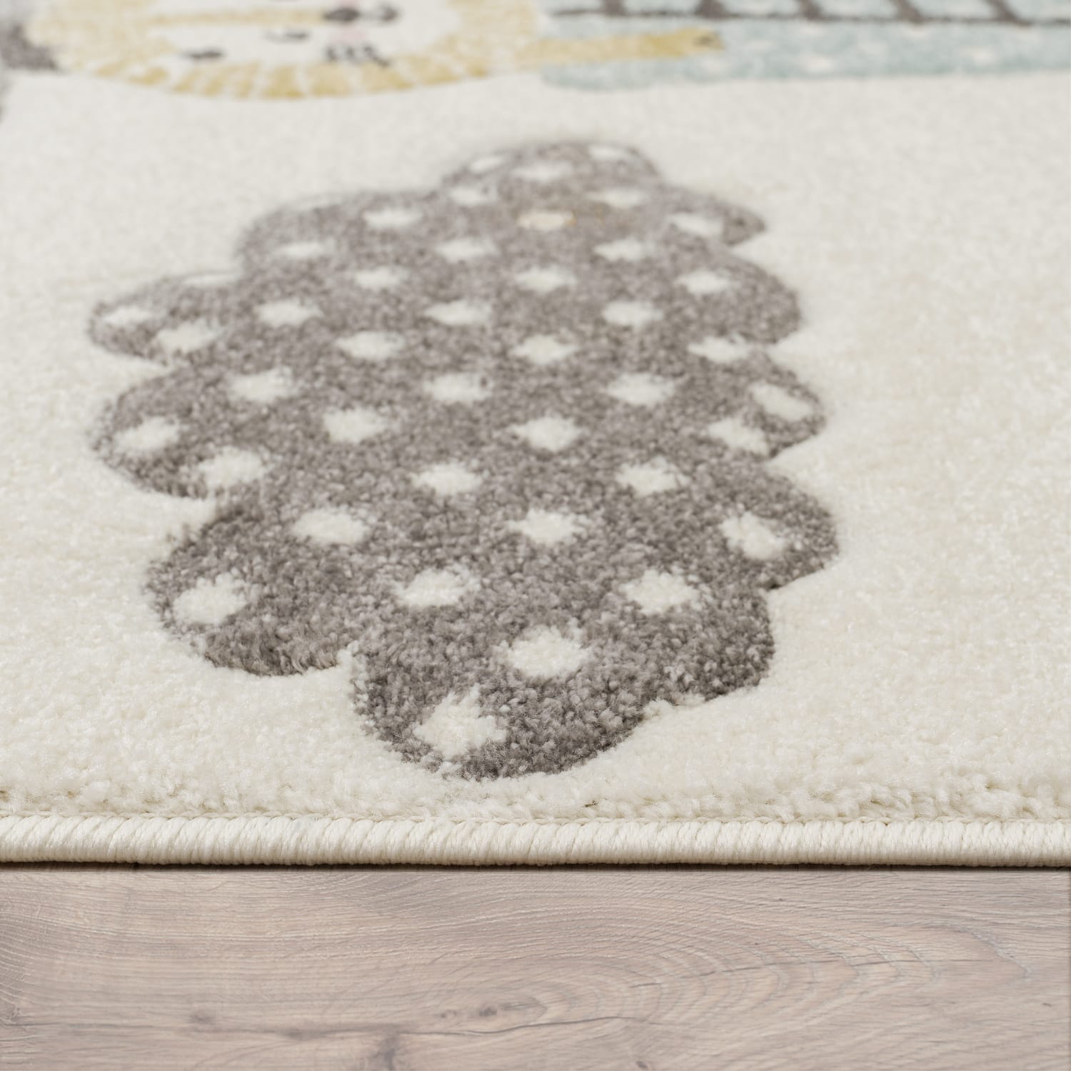 Kinder-Teppich Cosmo Creme