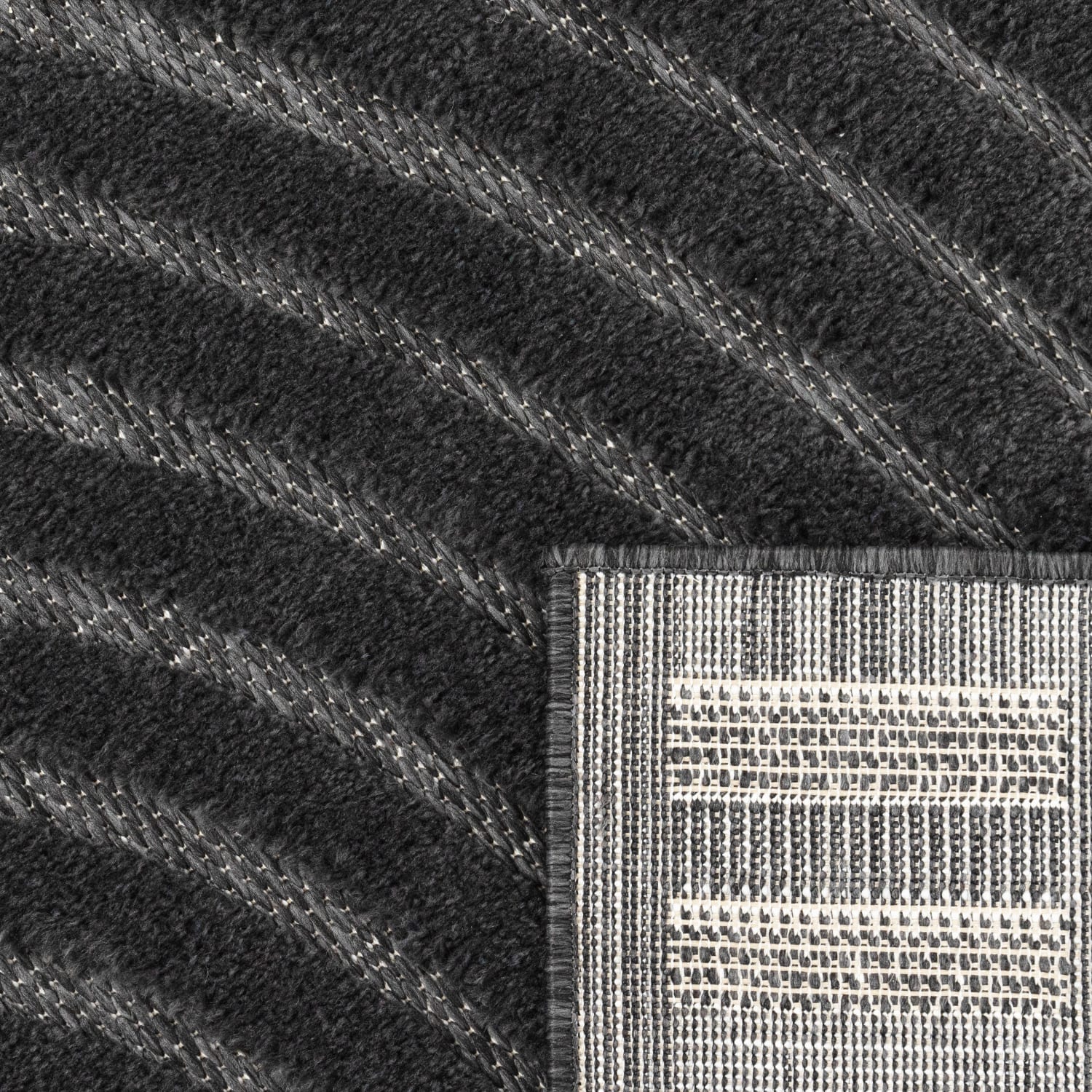 In- & Outdoor-Teppich Livorno Anthrazit