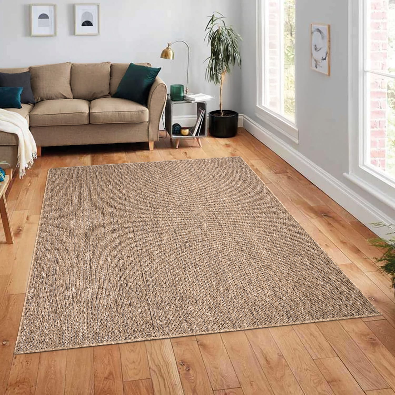 In- & Outdoor-Teppich Aachen Beige