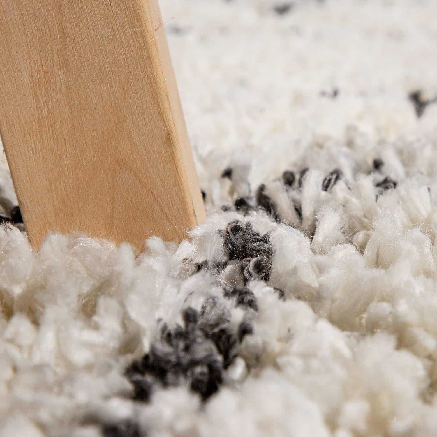 Shaggyteppich Kalmar Creme-Anthrazit