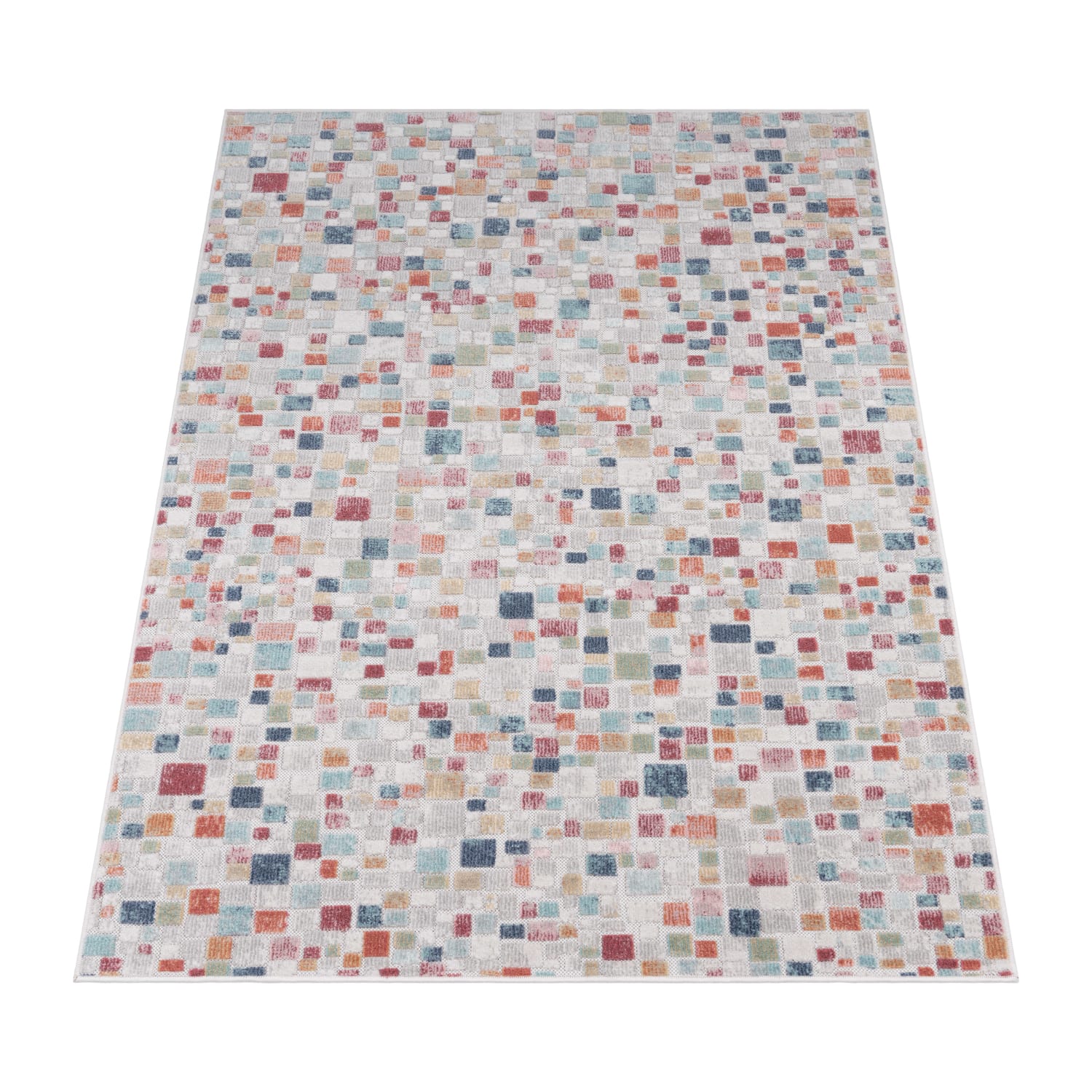 In- & Outdoor-Teppich Fusion Mehrfarbig