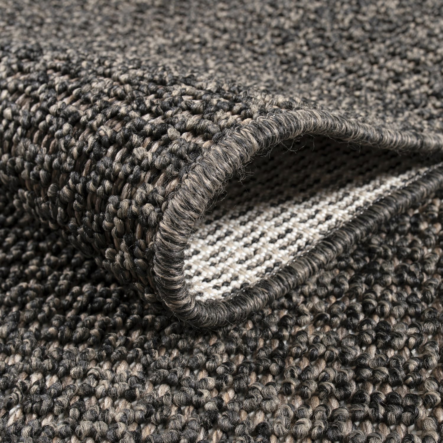 In- & Outdoor-Teppich Hamburg Anthrazit