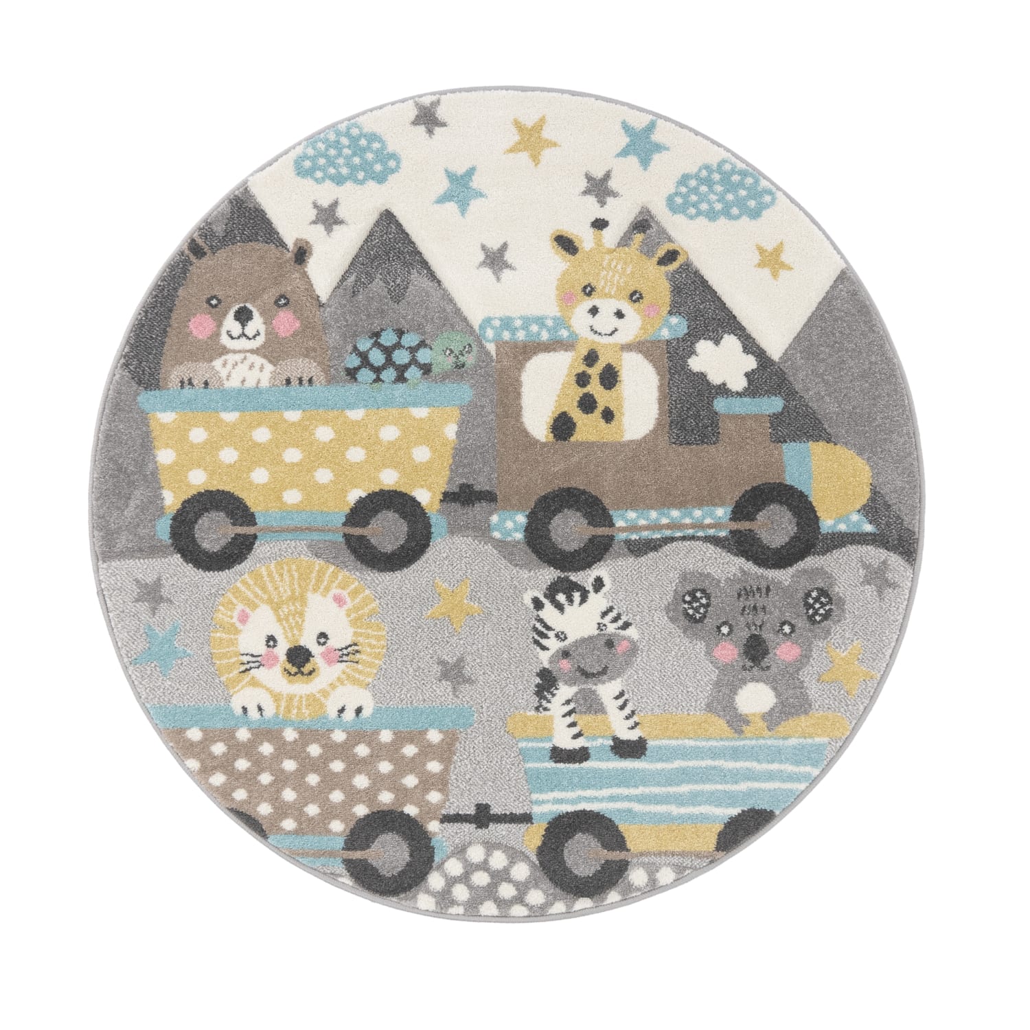 Kinder-Teppich Ela Creme