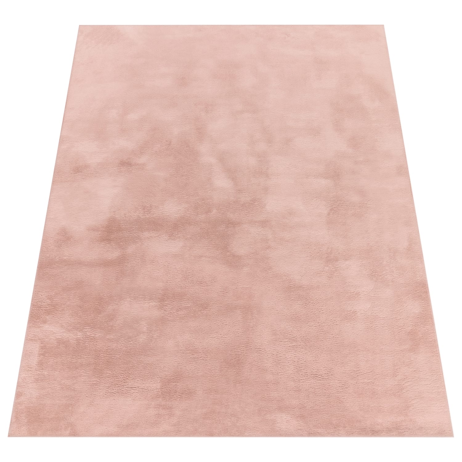 Flauschteppich Soft Pink
