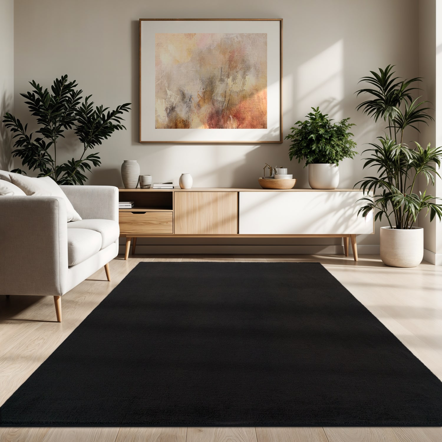 Teppich Cadiz Schwarz