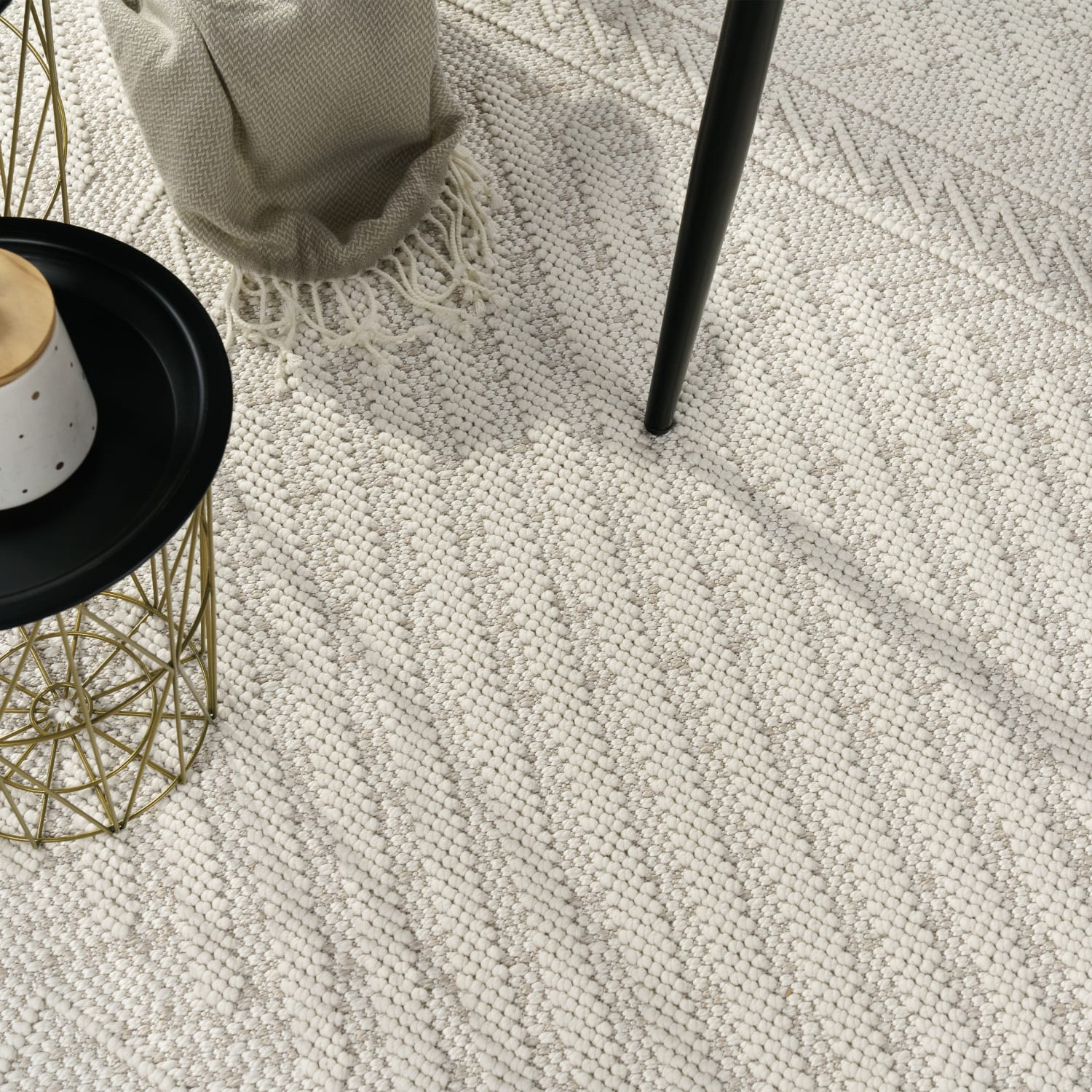 Teppich Buckman Creme