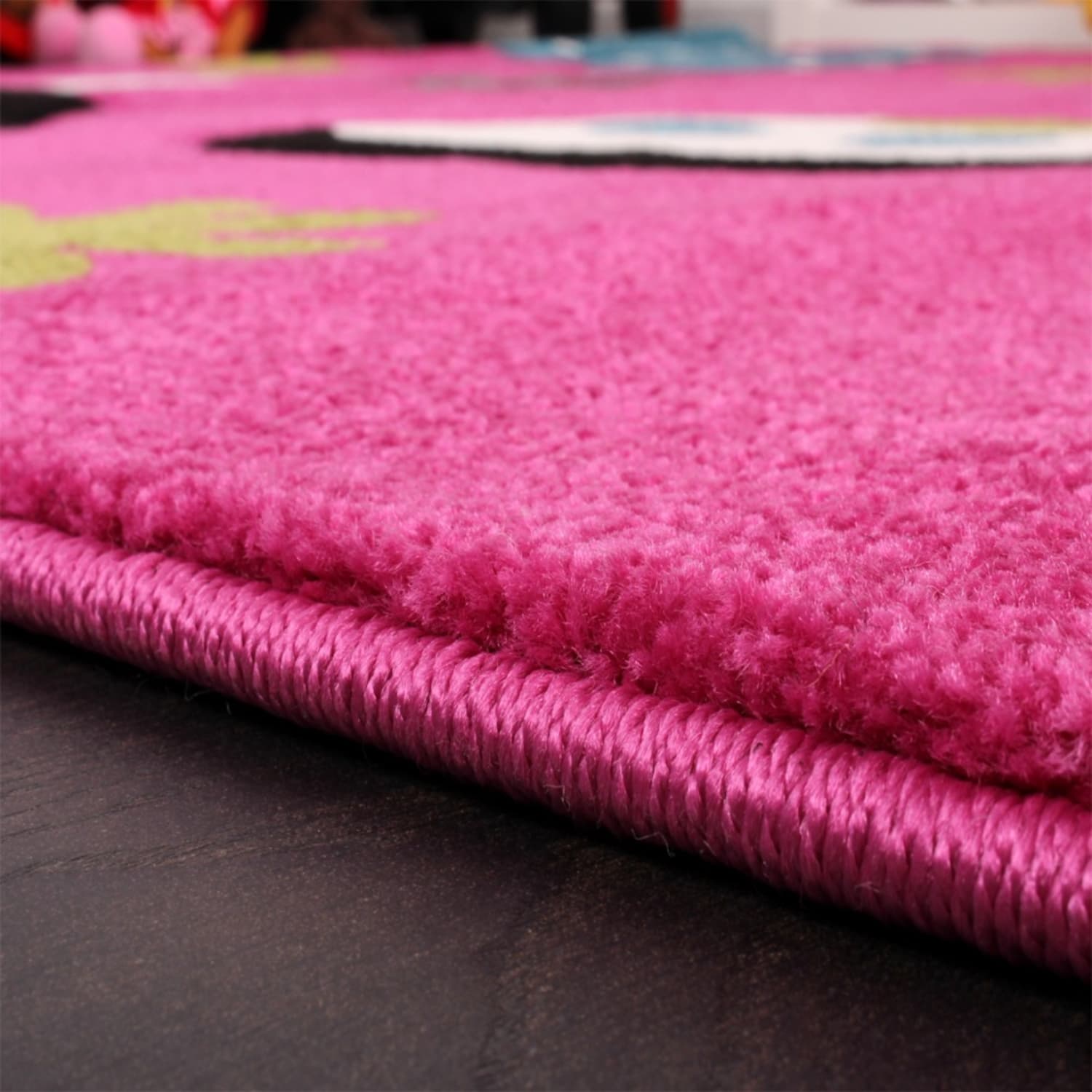 Moderner-Teppich Diamond Fuchsia
