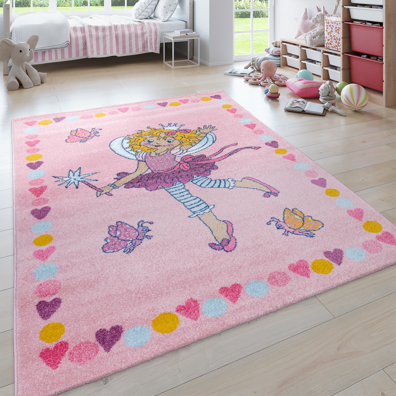 Kinder-Teppich Lillifee Exklusiv Pink