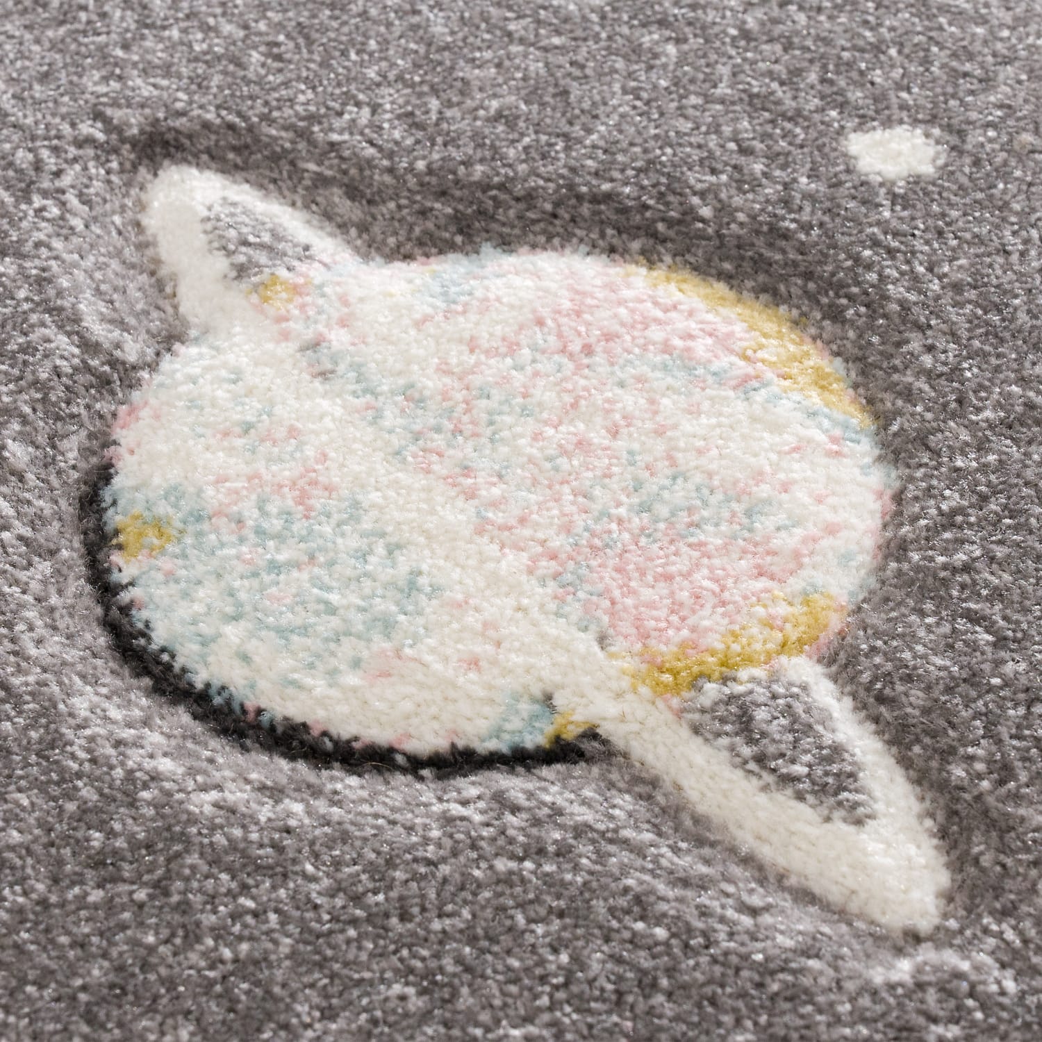 Kinder-Teppich Cosmo Grau