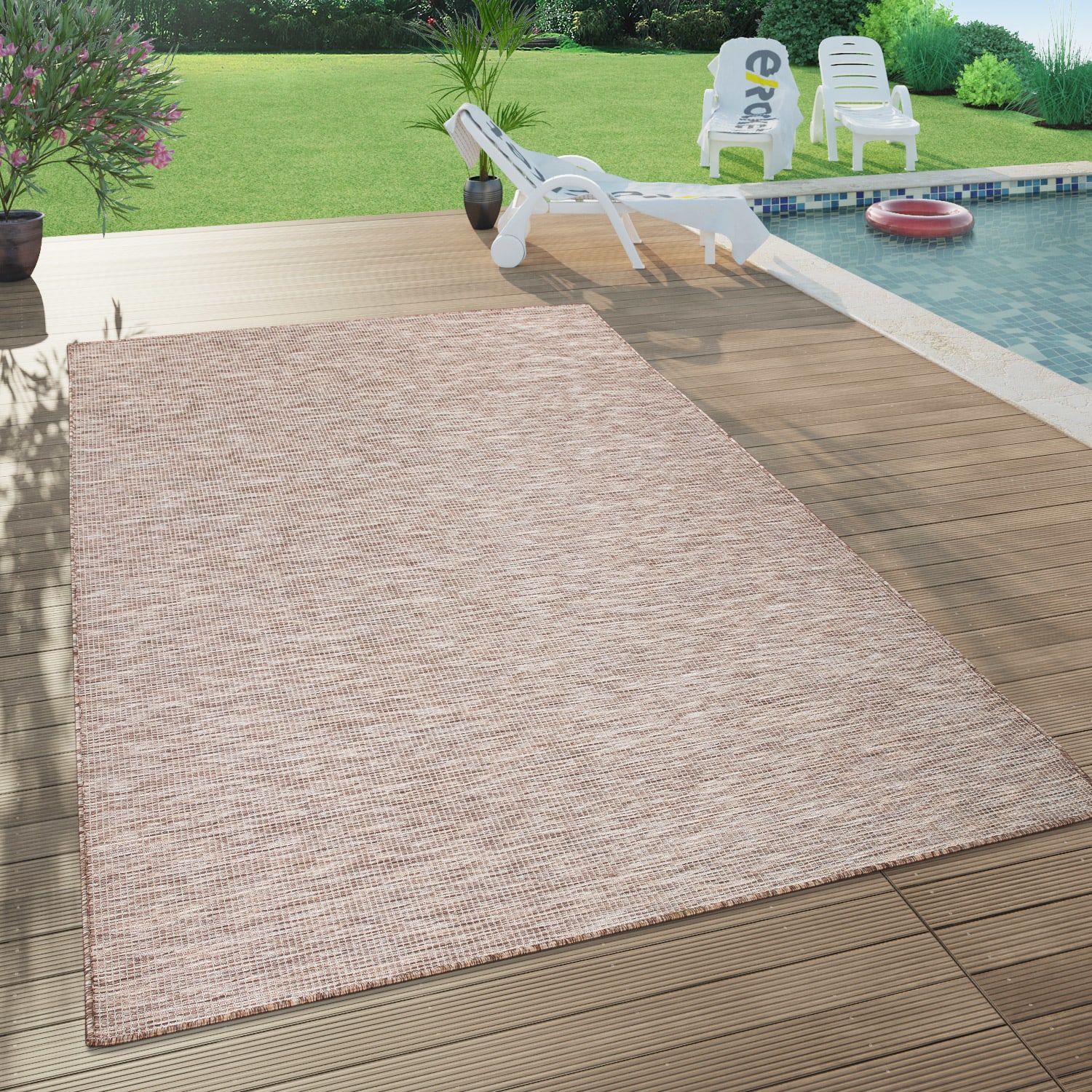 In- & Outdoor-Teppich Sonset Beige
