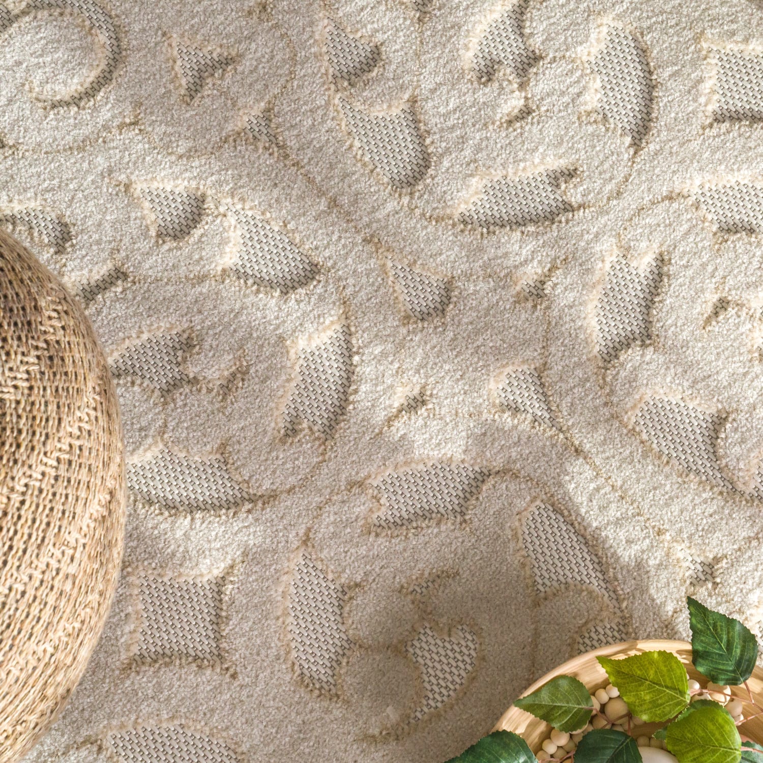 In- & Outdoor-Teppich Cotton Creme