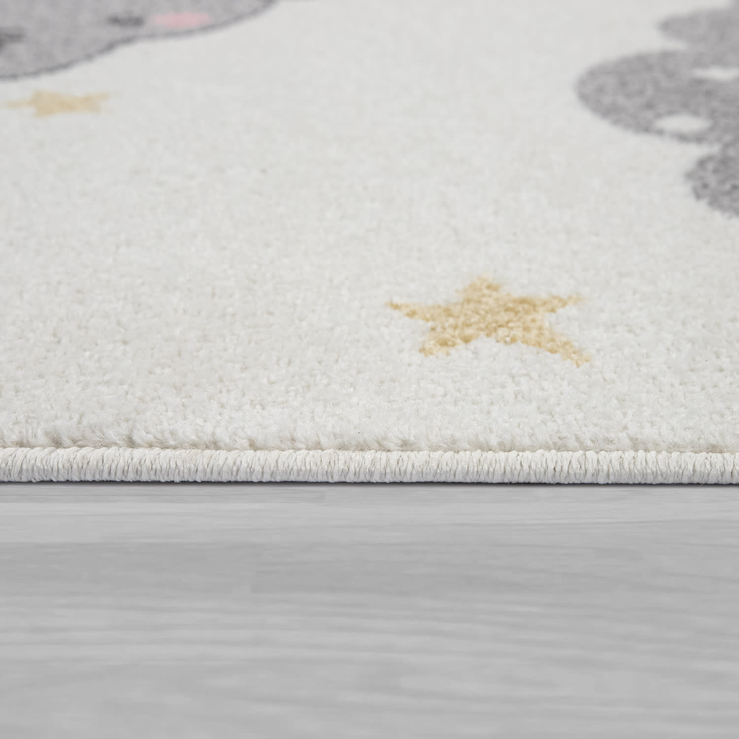 Kinder-Teppich Nino Creme