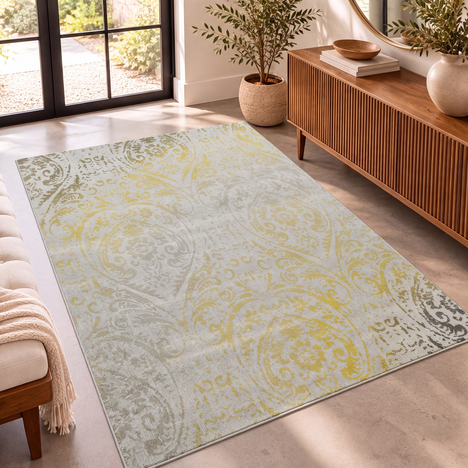 In- & Outdoor-Teppich Artigo Gelb