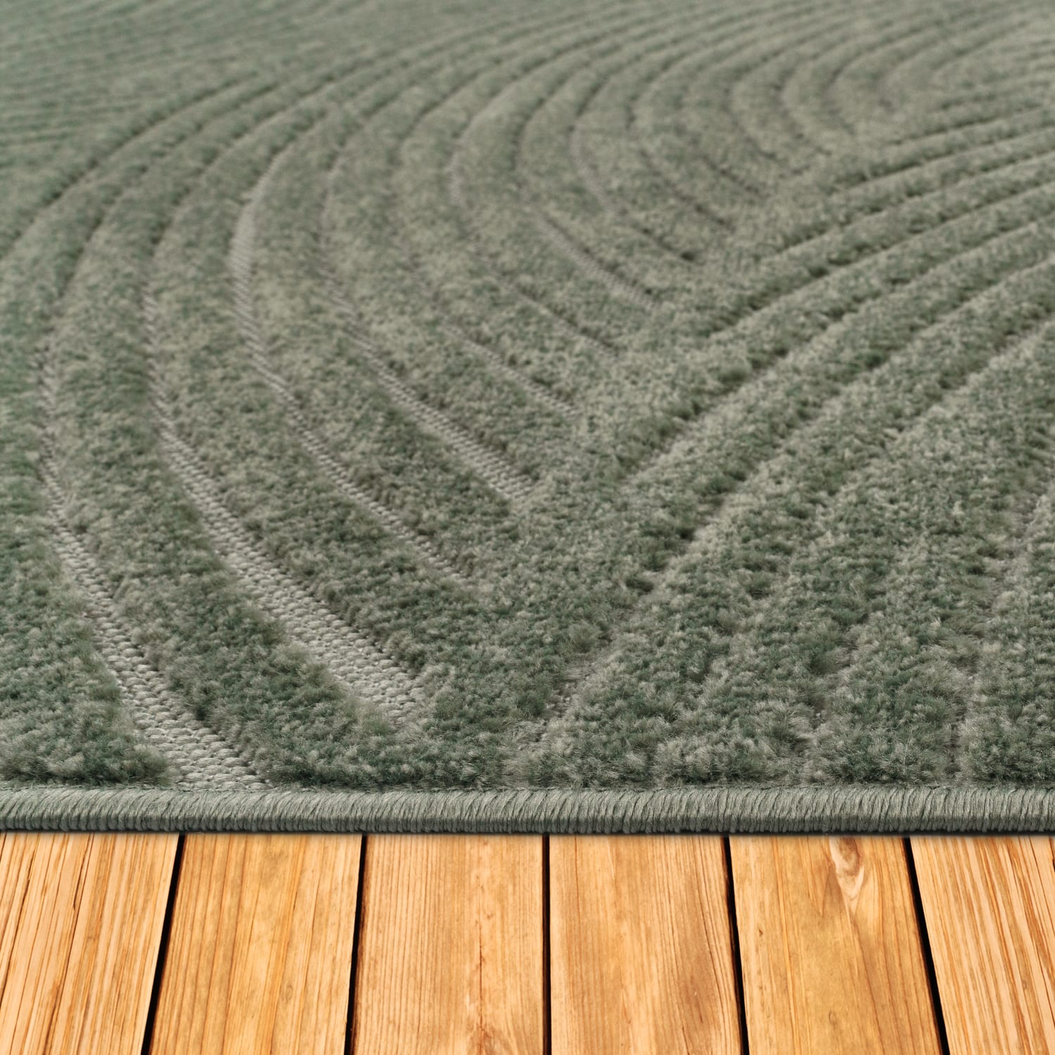 In- & Outdoor-Teppich Cotton Grün