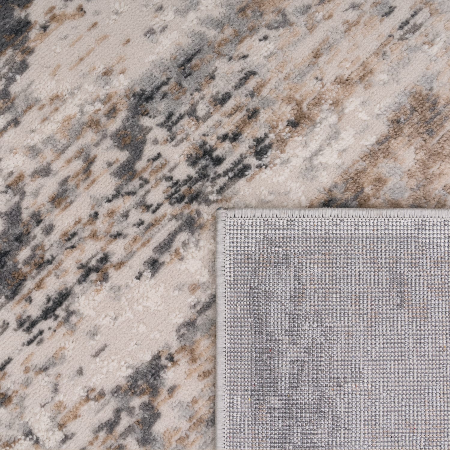 Vintage Teppich Crotone Grau