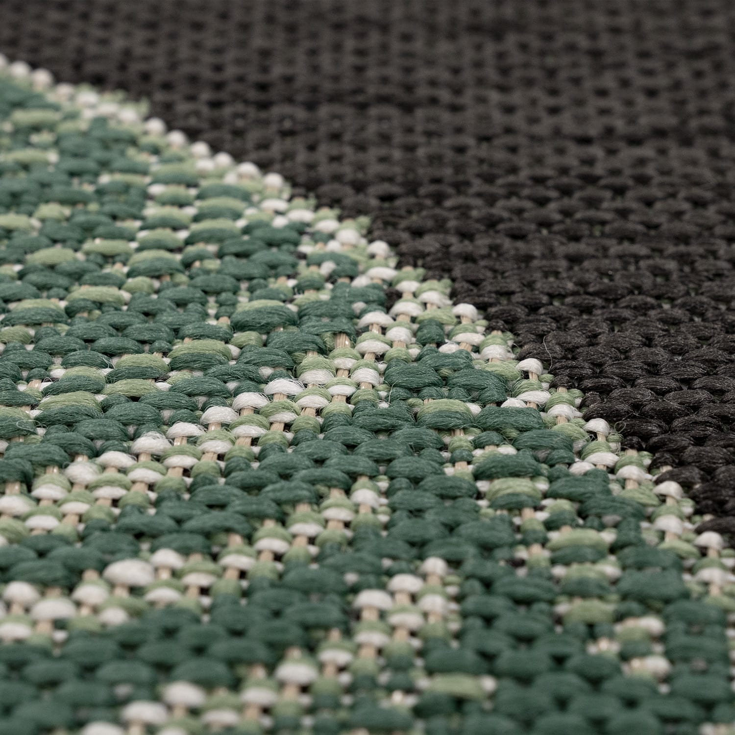 In- & Outdoor-Teppich Ostende Schwarz