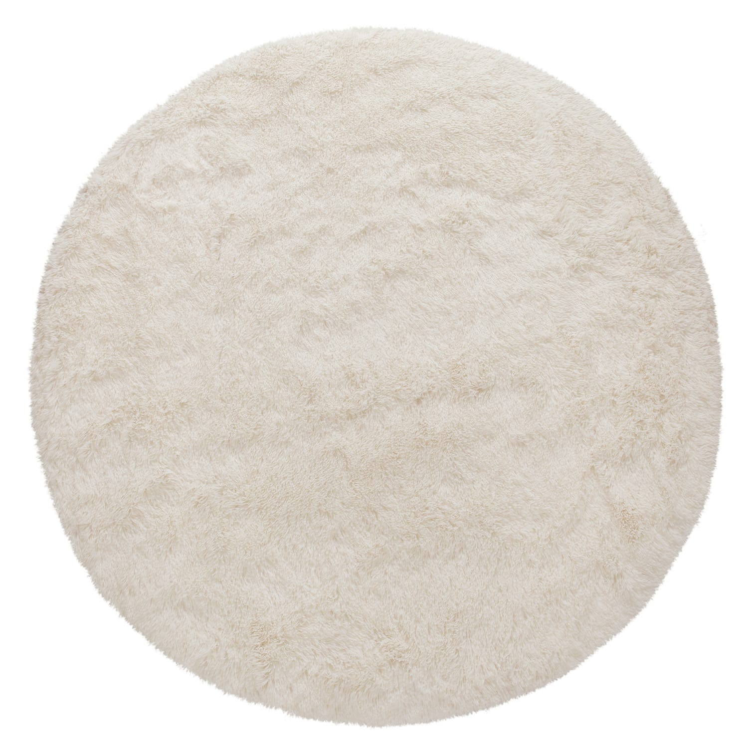 Hochflorteppich Silky Elfenbein