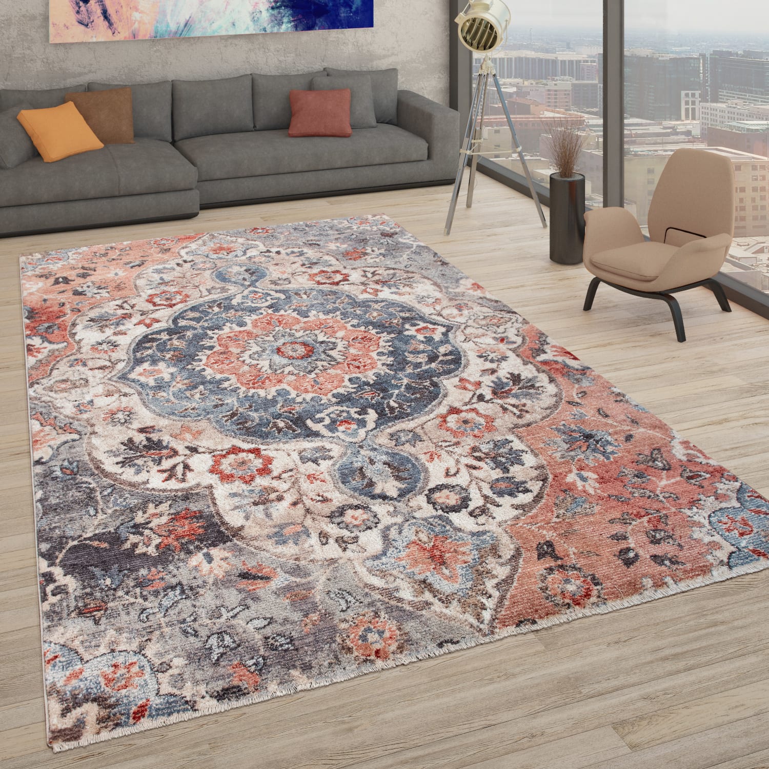 Teppich Eternal Mehrfarbig