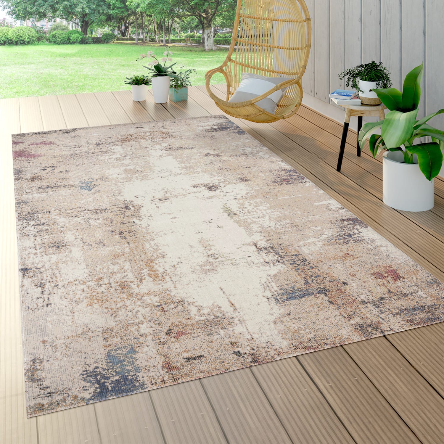 In- & Outdoor-Teppich Torres Mehrfarbig