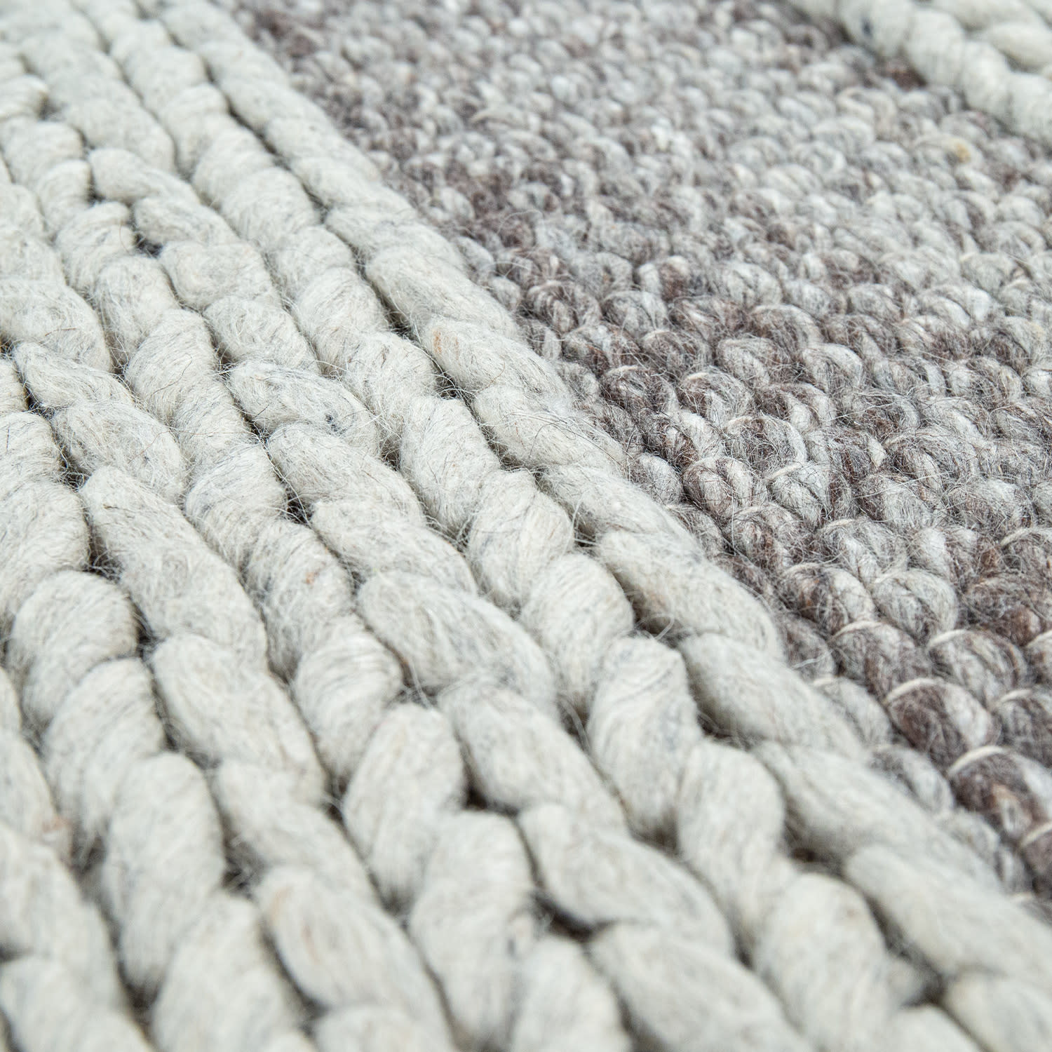 Wollteppich Culture Grau