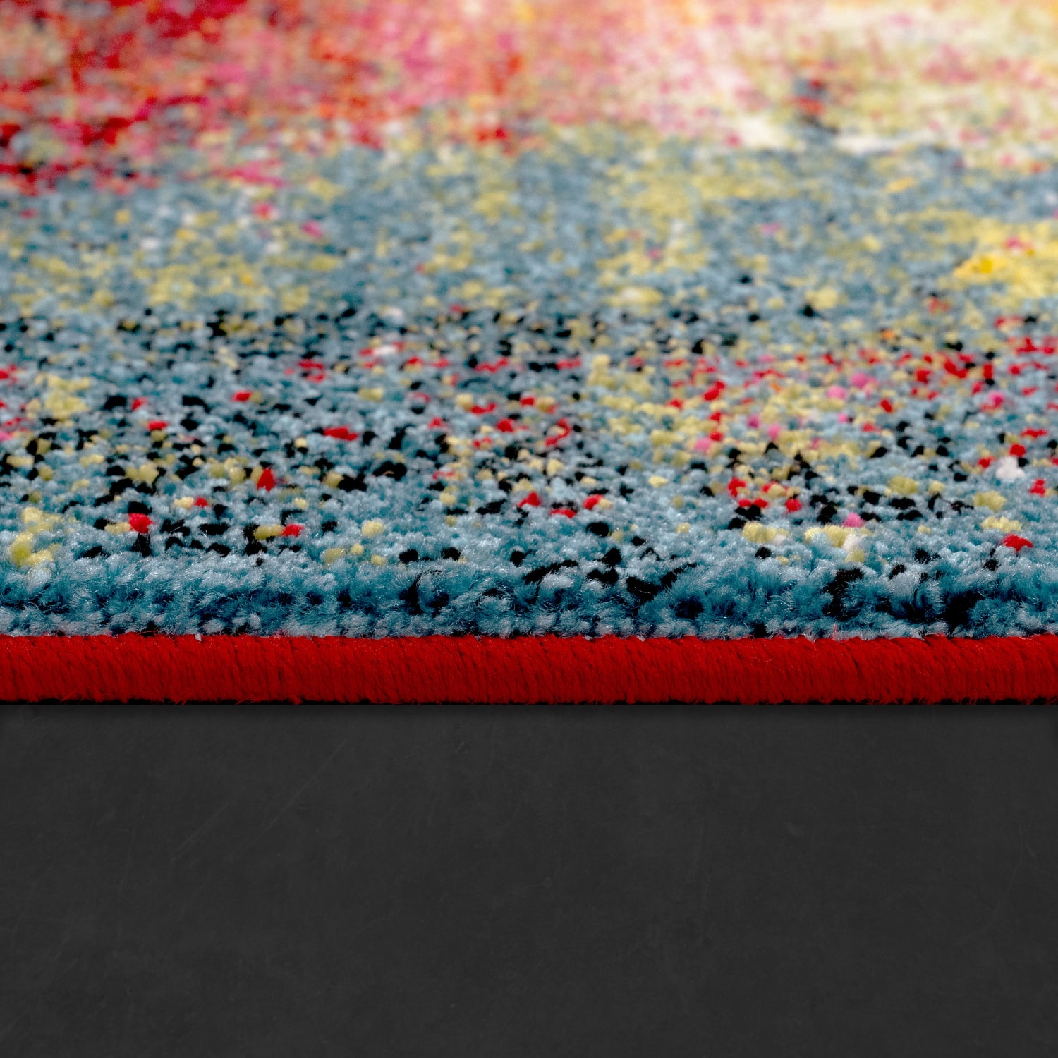 Teppich Canvas Mehrfarbig