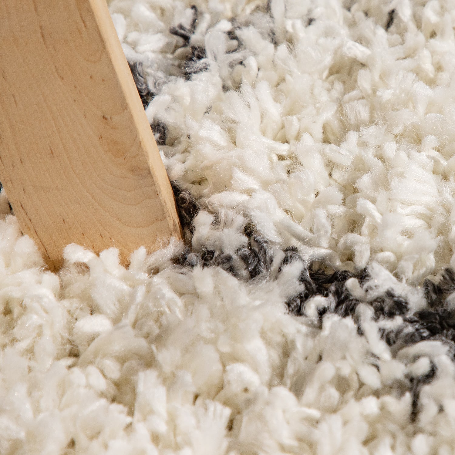 Shaggyteppich Kalmar Creme-Anthrazit