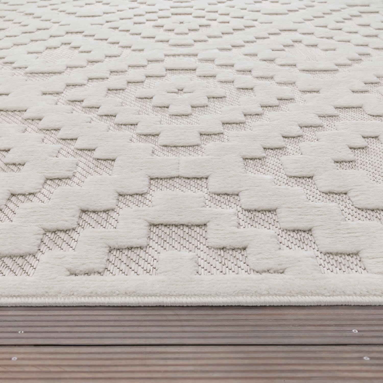 In- & Outdoor-Teppich Livorno Creme
