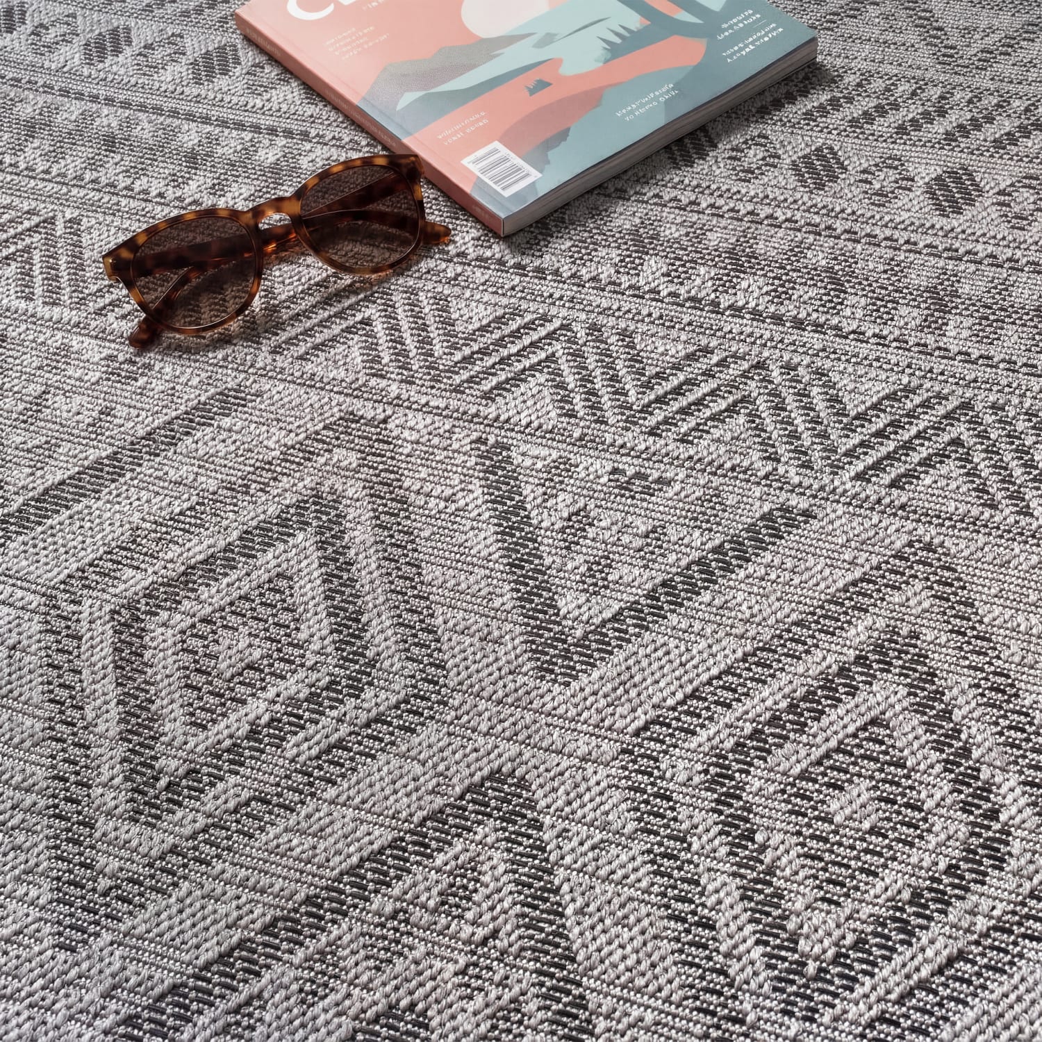 In- & Outdoor-Teppich Vermont Anthrazit