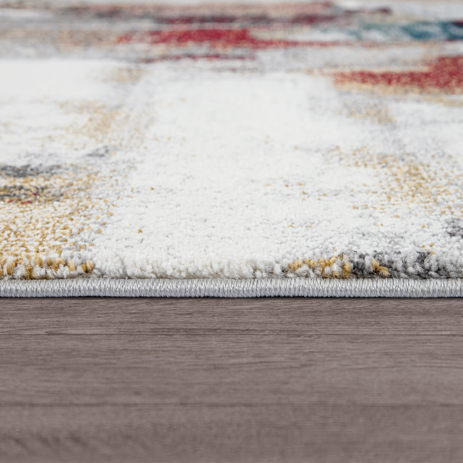 Moderner-Teppich Smaragd Mehrfarbig