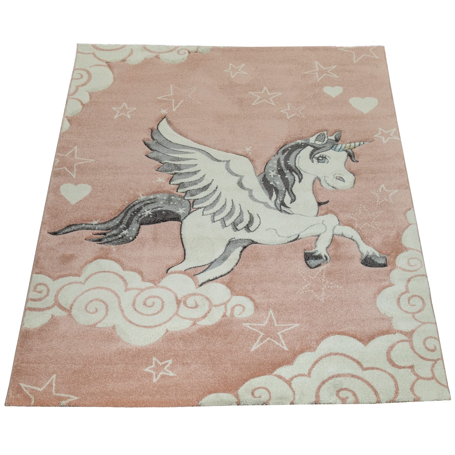 Kinder-Teppich Cosmo Pink