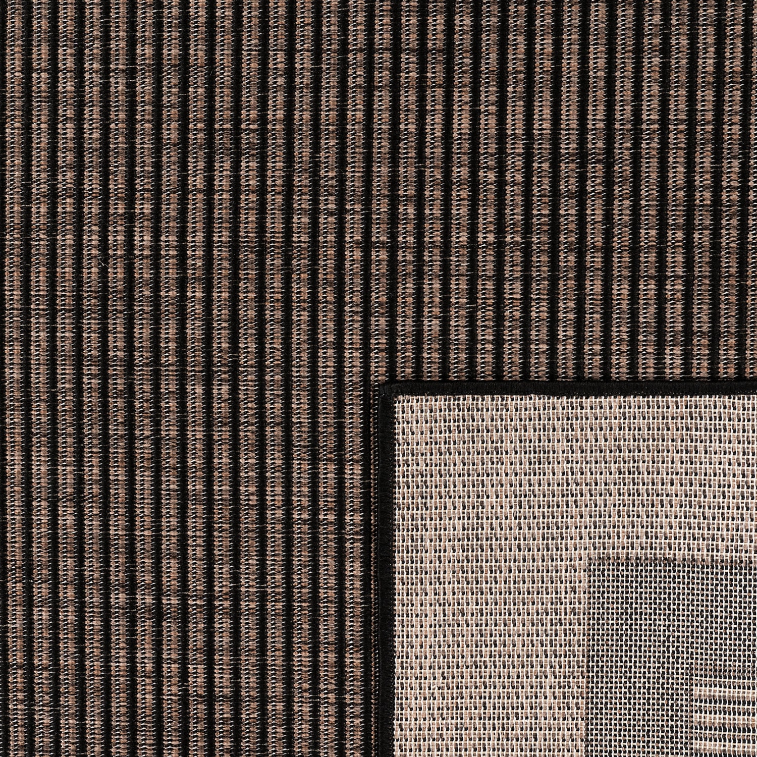 In- & Outdoor-Teppich Illusion Anthrazit