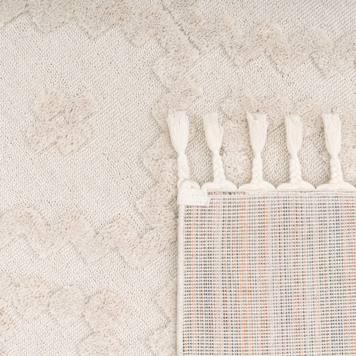 Teppich Auckland Creme