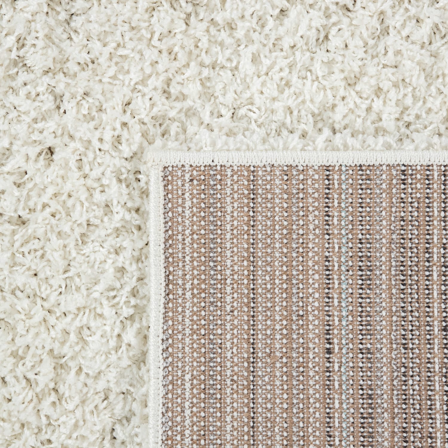 Shaggyteppich Twister Creme
