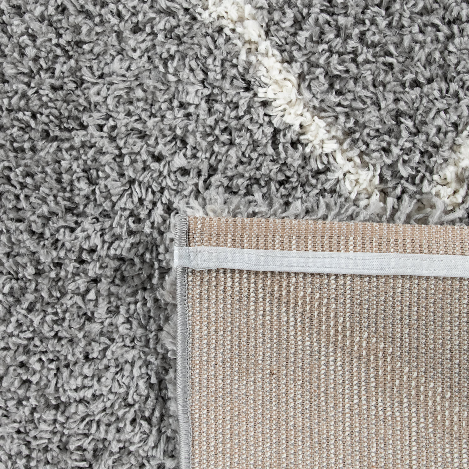 Shaggyteppich Kalmar Grau