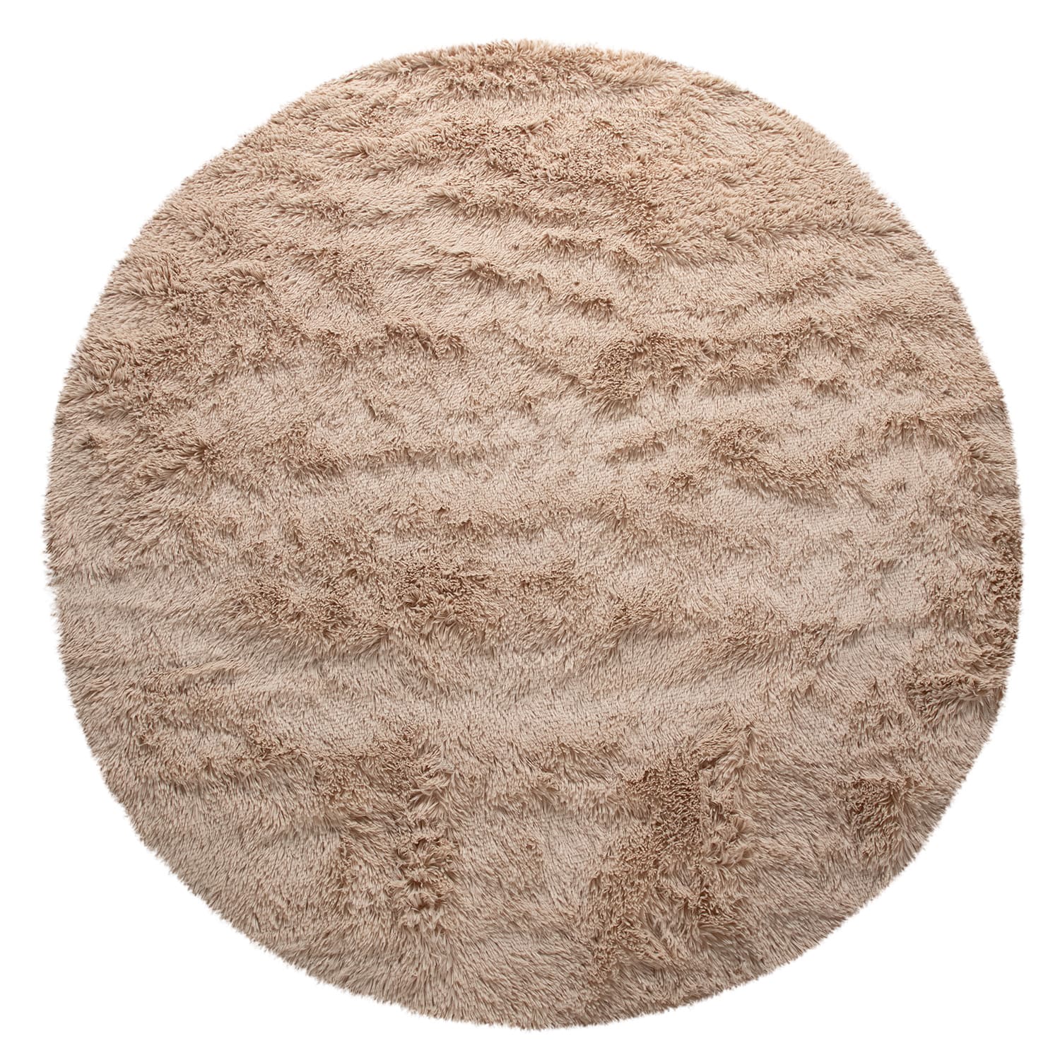 Hochflorteppich Silky Beige