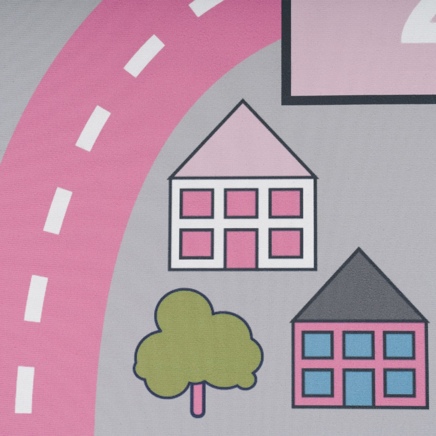 Kinder-Teppich Bino Pink