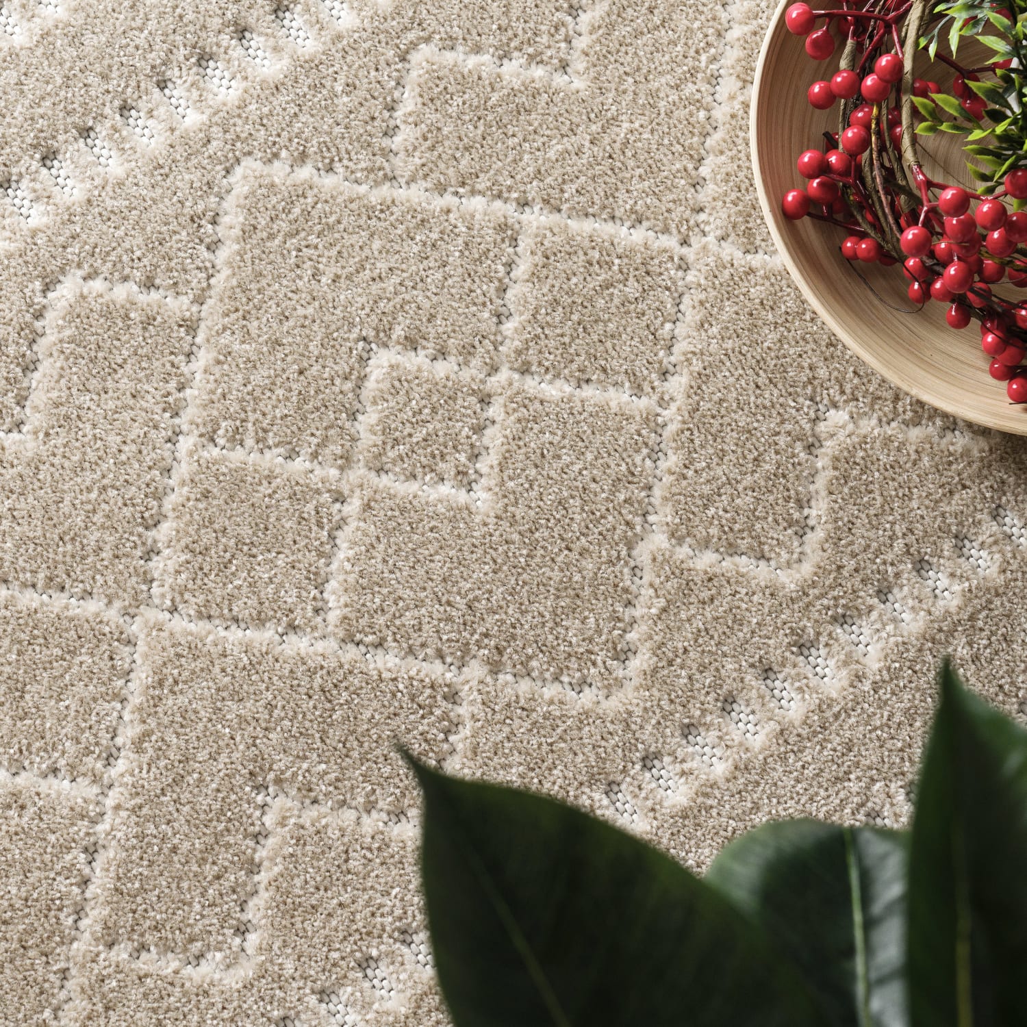 In- & Outdoor-Teppich Stilo Beige