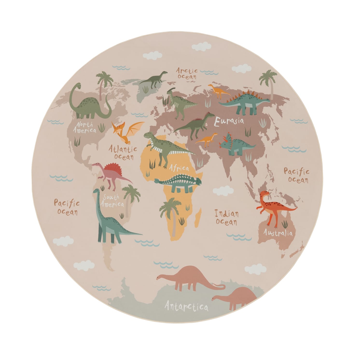 Kinder-Teppich Bino Beige