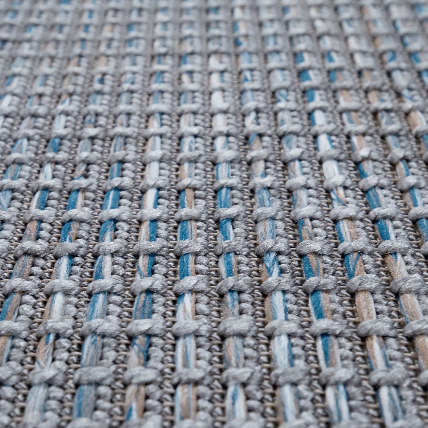 In- & Outdoor-Teppich Quebec Blau