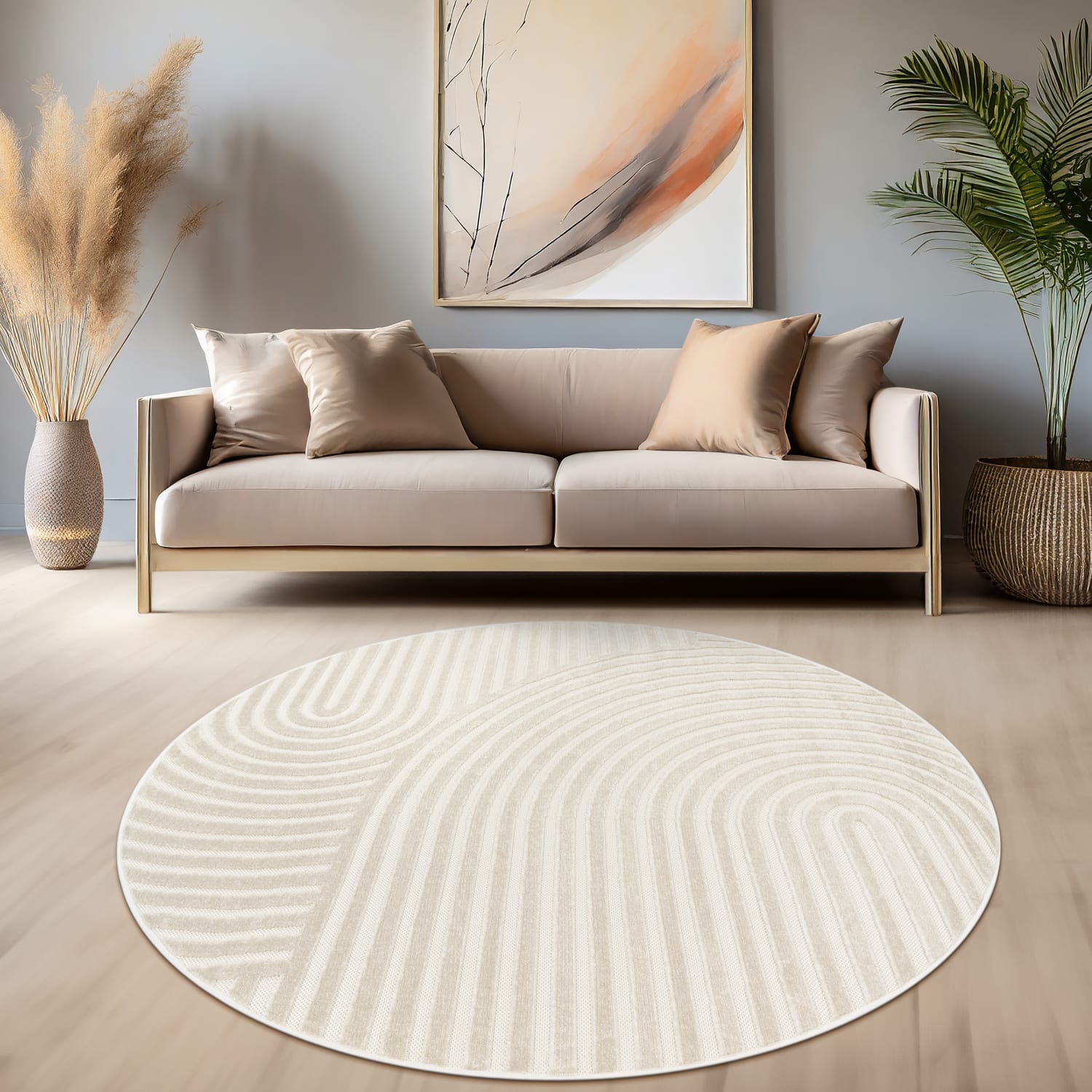 In- & Outdoor-Teppich Cotton Creme