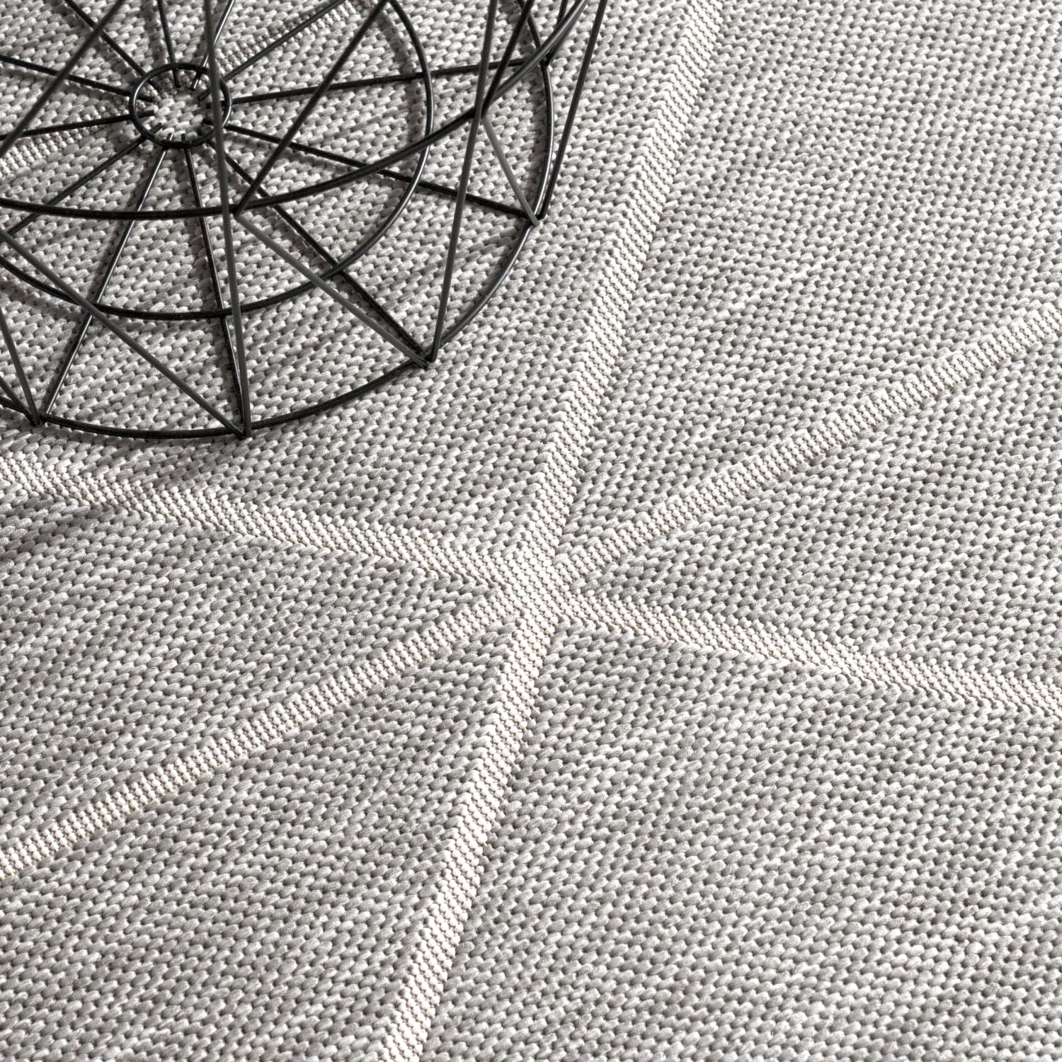 In- & Outdoor-Teppich Modena Grau