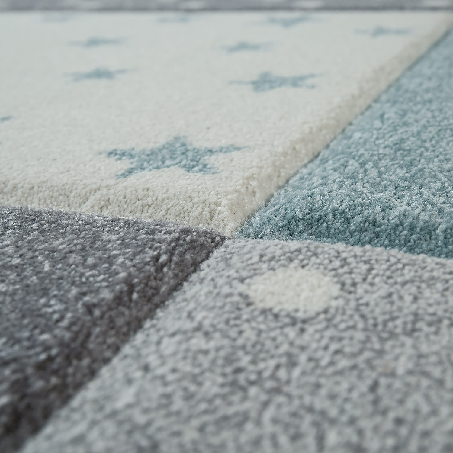 Kinder-Teppich Cosmo Blau