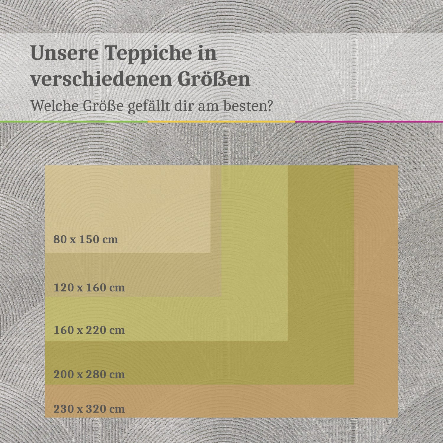 Moderner-Teppich Tinos Anthrazit