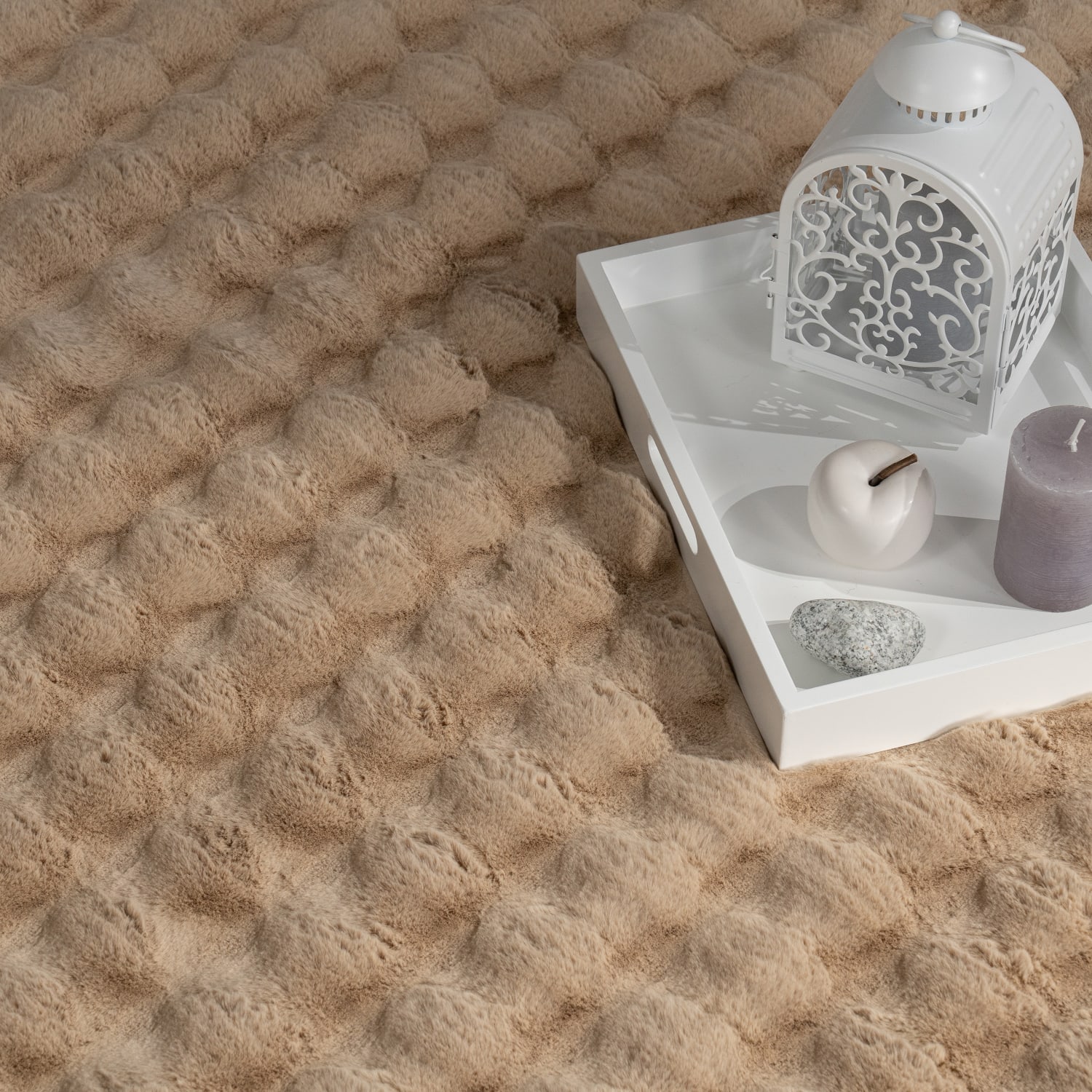 Fell-Teppich Arnheim Beige